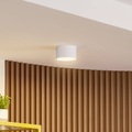 Lindby Nivoria LED-Strahler, 11x6,5 cm, sandweiß