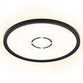 LED-Deckenleuchte Free, Ø 29 cm, schwarz