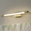 Fabas Luce, LED-Wandleuchte Rapallo, messing, IP44, 40 cm