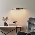 Rothfels Tolu LED-Wandlampe schwarz 45 cm