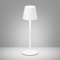 LED-Tischlampe Tropea mit Akku, sandweiß
