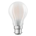 OSRAM LED-Lampe B22d Classic 827 7W dimmbar matt