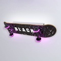 Evotec, Skateboard-LED-Wandleuchte Easy Cruiser Black