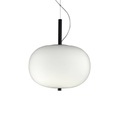 Grok Ilargi LED-Hängelampe Phase dunkel Ø 24 cm