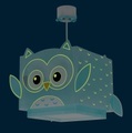 Dalber Little Owl Kinder-Hängelampe mit Eulenmotiv