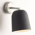 Casablanca Clavio - Keramik-Wandlampe, grau