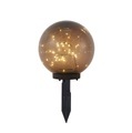 Lindby Tjelle LED-Solarleuchte, Kugel, Ø 25 cm