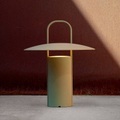 Ray Lampe ohne Kabel / Ø 21 x H 23,5 cm - Metall - Menu grün en metall