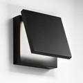 LED-Wandleuchte Secret, schwarz