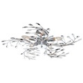 Globo, GLOBO FLASH Deckenleuchte Chrom, Kunststoff, D:650, H:160, exkl. 5xE14 40W 230V - GLOB
