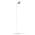 LED-Stehleuchte Raggio, einflammig, stahlfarben