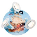 Elobra, Deckenleuchte Capt'n Sharky fürs Kinderzimmer
