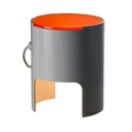 Martinelli Luce Civetta Tischlampe Diffusor orange