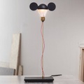 Ingo Maurer I Ricchi Poveri Toto Tischlampe, schw.