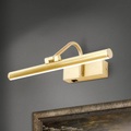 Orion, Goldene LED-Bilderleuchte Sofia - 30 cm