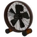 Tischventilator Breeze, Ø 41cm, bronze/walnuss