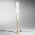 Stehleuchte Seba mit Fußdimmer, Buche