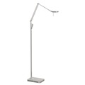 Bolzano - eckig geformte LED-Stehleuchte m. Dimmer
