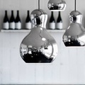 Fritz Hansen-Calabash Deckenleuchte P1, Silber