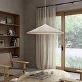 DFTP by Nordlux, Hängeleuchte Hill mit Schirm aus Tyvek, weiß