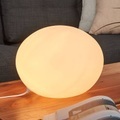 Tischleuchte Glas Oval Ø 30 cm