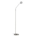 Verstellbare LED-Stehlampe Zenith, Dimmer, stahl