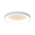 LED-Deckenlampe Niseko II, CCT, Fernbedienung, Ø 65 cm, weiß