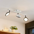 Lindby Vesim LED-Strahler, weiß, dreiflammig