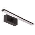 LED-Wandleuchte Nala, schwarz, Breite 30 cm