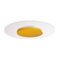 LED-Deckenleuchte Zaniah, 360°-Licht, 18W, gelb