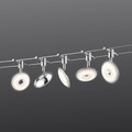 Seilsystem Pilatus mit fünf LED-Leuchten