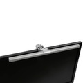 Briloner, LED-Klemmleuchte Screen, USB, dimmbar, CCT, silber