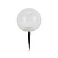 Lindby Feodoria LED-Solar-Erdspieß, Ø 15 cm