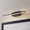 EULUNA, LED-Wandleuchte Miroir 40 cm schwarz 4000K