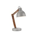 Tischlampe Skansen, verstellbar, grau