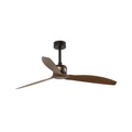 Faro barcelona, Deckenventilator Copper mit Fernbedienung, walnuss