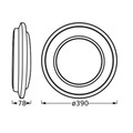 Ledvance Orbis Berlin LED-Deckenlampe silber 39cm