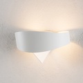 Selene, Weiße Designer-Wandleuchte Scudo