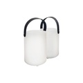 LED-Akku-Tischlampe Ciro, weiß, 2er-Set
