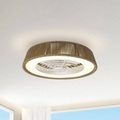 LED-Deckenventilator Polinesia Nautica DC leise Ø 65 cm CCT