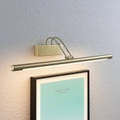 LED-Bilderleuchte Mailine mit Schalter, messing