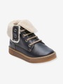 Winterboots Karasjokfl BABYBOTTE®, Leder marine