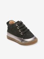 Baby Mädchen Sneakers Floel BABYBOTTE® schwarz gepunktet