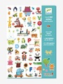 Djeco Riesen-Sticker-Set FOR LITTLE ONES mit 1000 Stickern in bunt