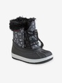 Snowboots für Jungen, Schnürung schwarz bedruckt