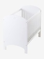 Babybett Sirius mit verstellbarem Bettboden weiss