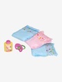 NENUCO 3er-Set bunte Puppen-Windeln rosa