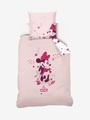 Disney MINNIE® Kinder Wende-Bettwäsche rosa/weiss
