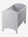 Babybett Sirius mit verstellbarem Bettboden grau