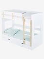 VERTBAUDET, Stockbett Everest XL weiss/natur